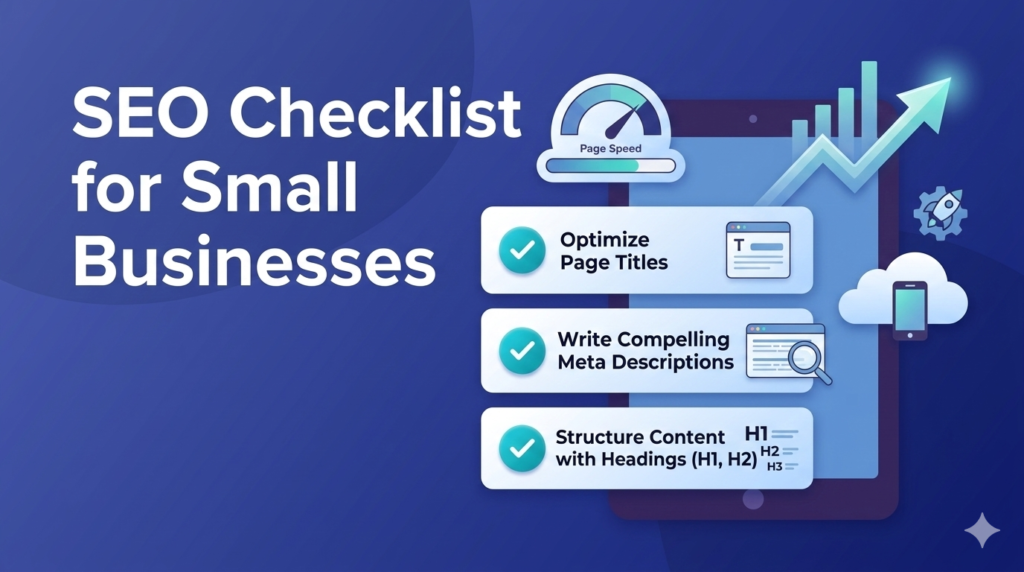 on page seo checklist for small businesses