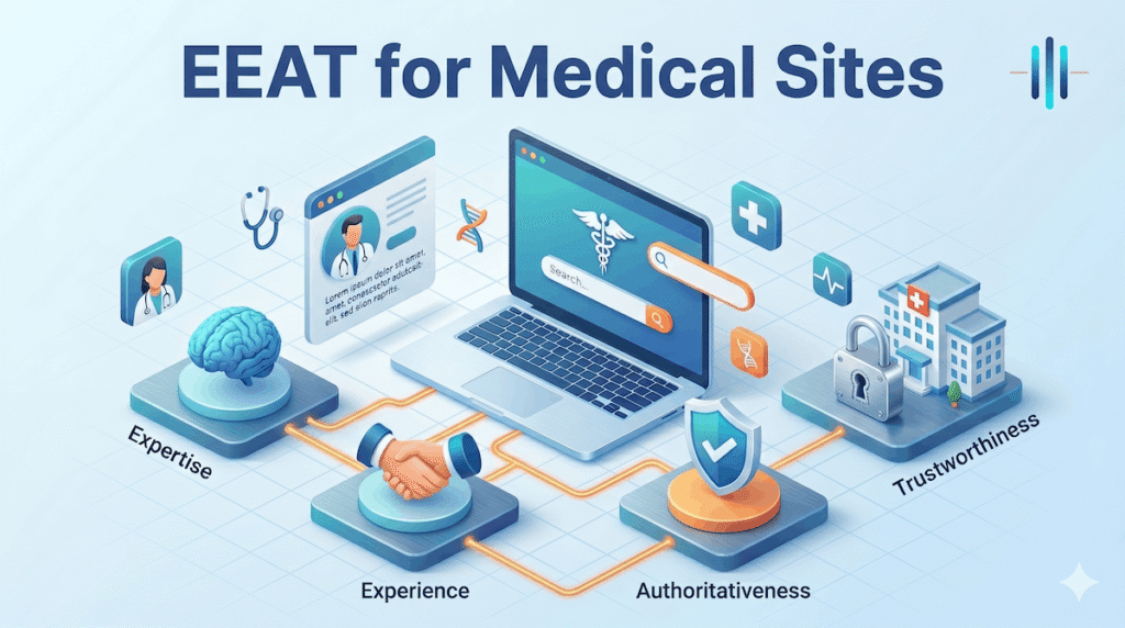 EEAT for medical websites. Expertise, Experience, Authority, Trustworthiness using NPI number and medical reviews.