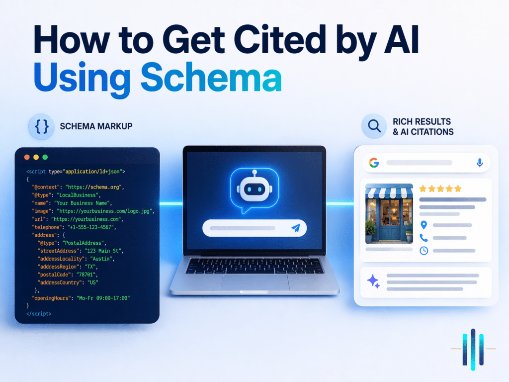 how to get cited in ai using schema markup